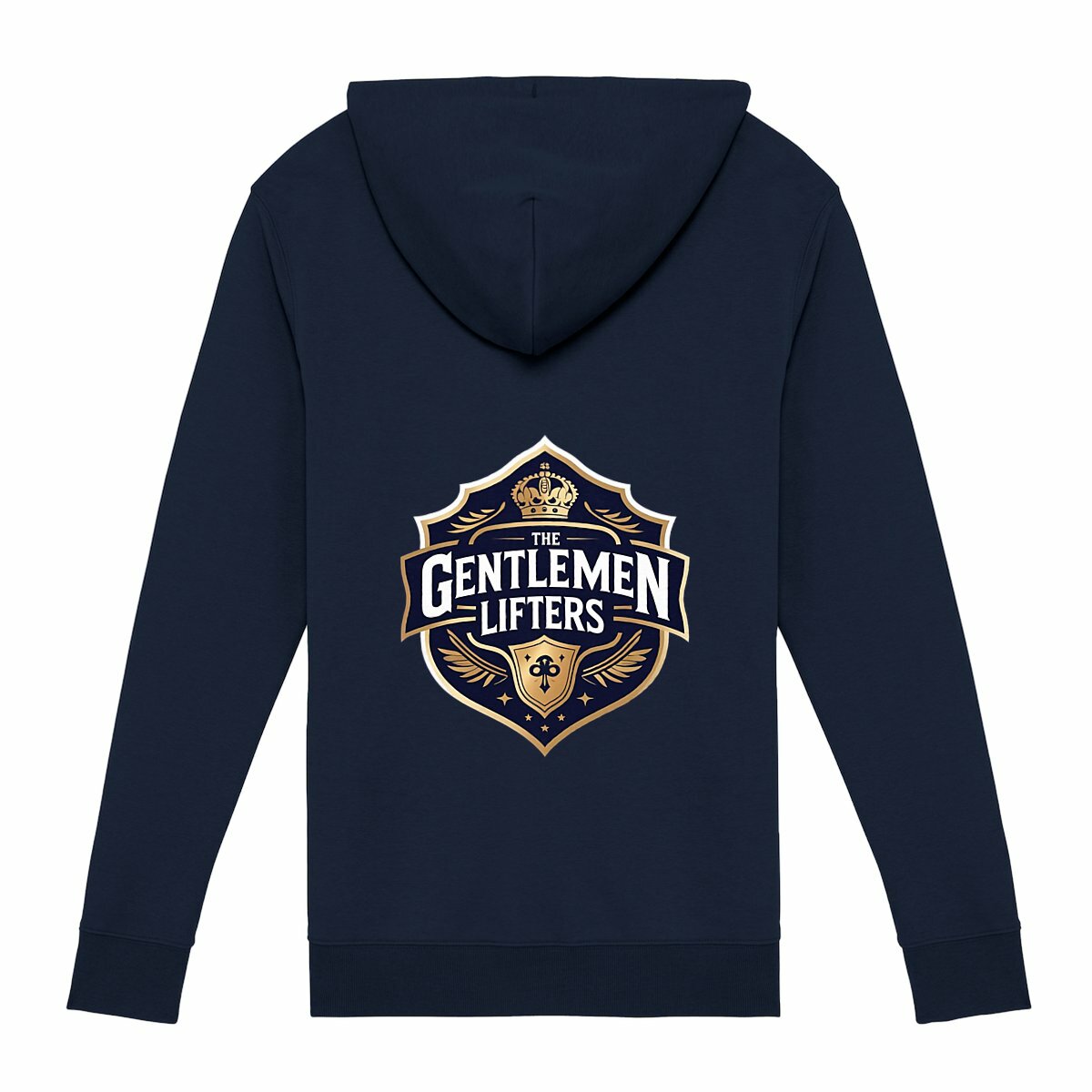 Hoodie Zippé Royal Edition The Gentlemen Lifters - dos_0