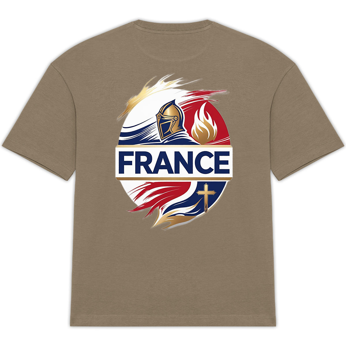T-Shirt Oversized Edition Fierté Française - dos_0