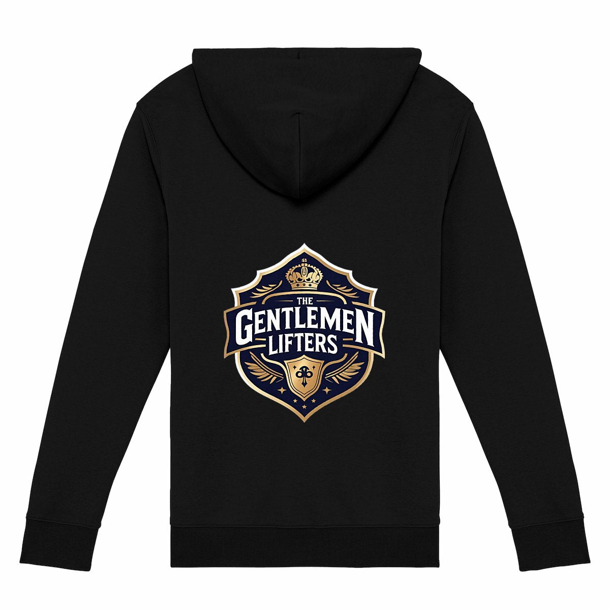 Hoodie Zippé Royal Edition The Gentlemen Lifters - dos_2