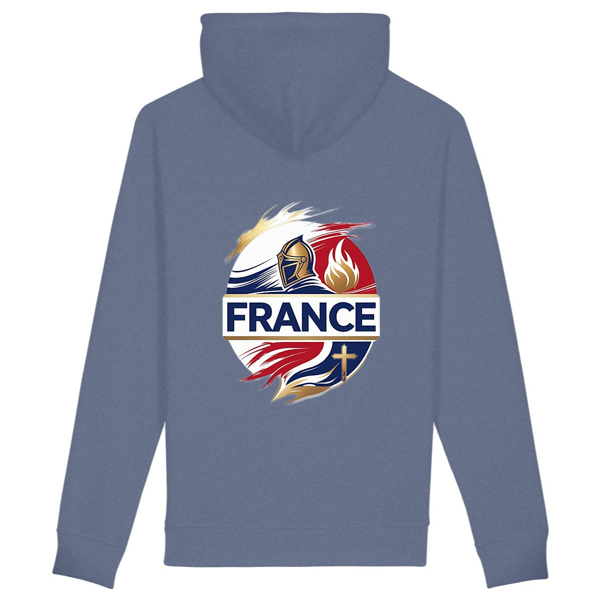 Hoodie Edition Fierté Française - dos_bleuindigo