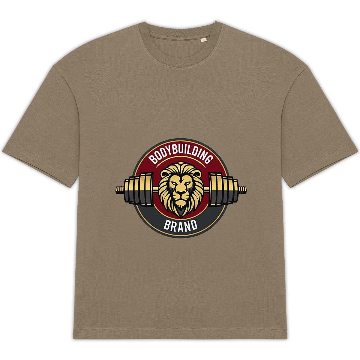 T-Shirt Oversized Edition Zodiaque King Lion - face_0