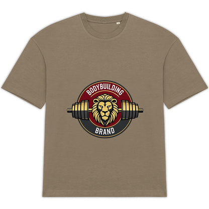 T-Shirt Oversized Edition Zodiaque King Lion - face_0