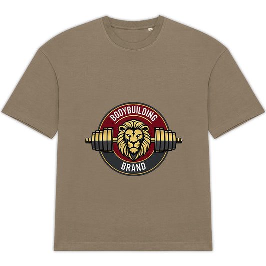 T-Shirt Oversized Edition Zodiaque King Lion - face_0