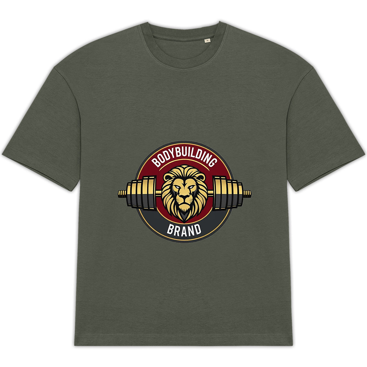 T-Shirt Oversized Edition Zodiaque King Lion - face_1