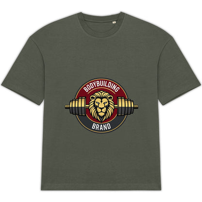 T-Shirt Oversized Edition Zodiaque King Lion - face_1