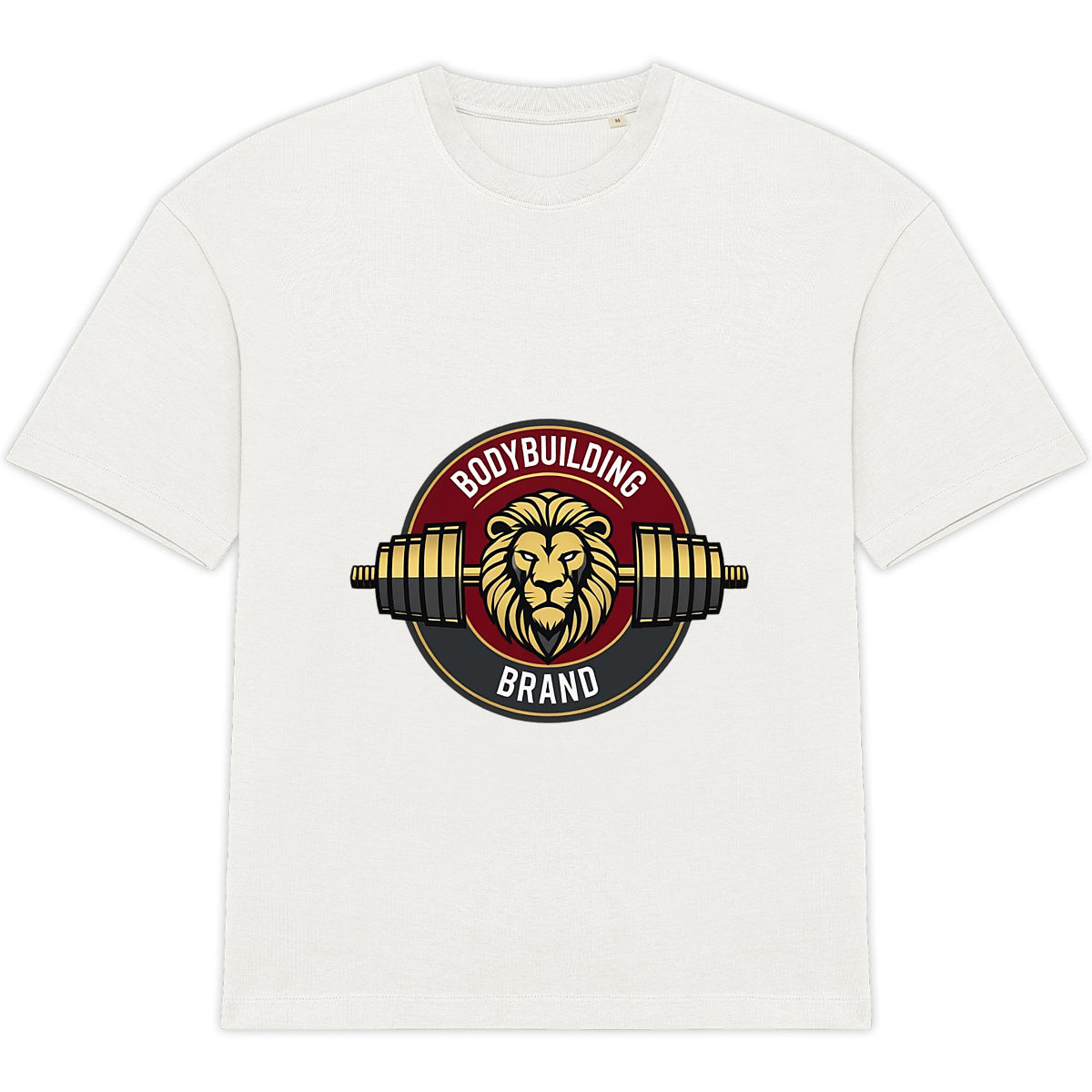 T-Shirt Oversized Edition Zodiaque King Lion - face_2
