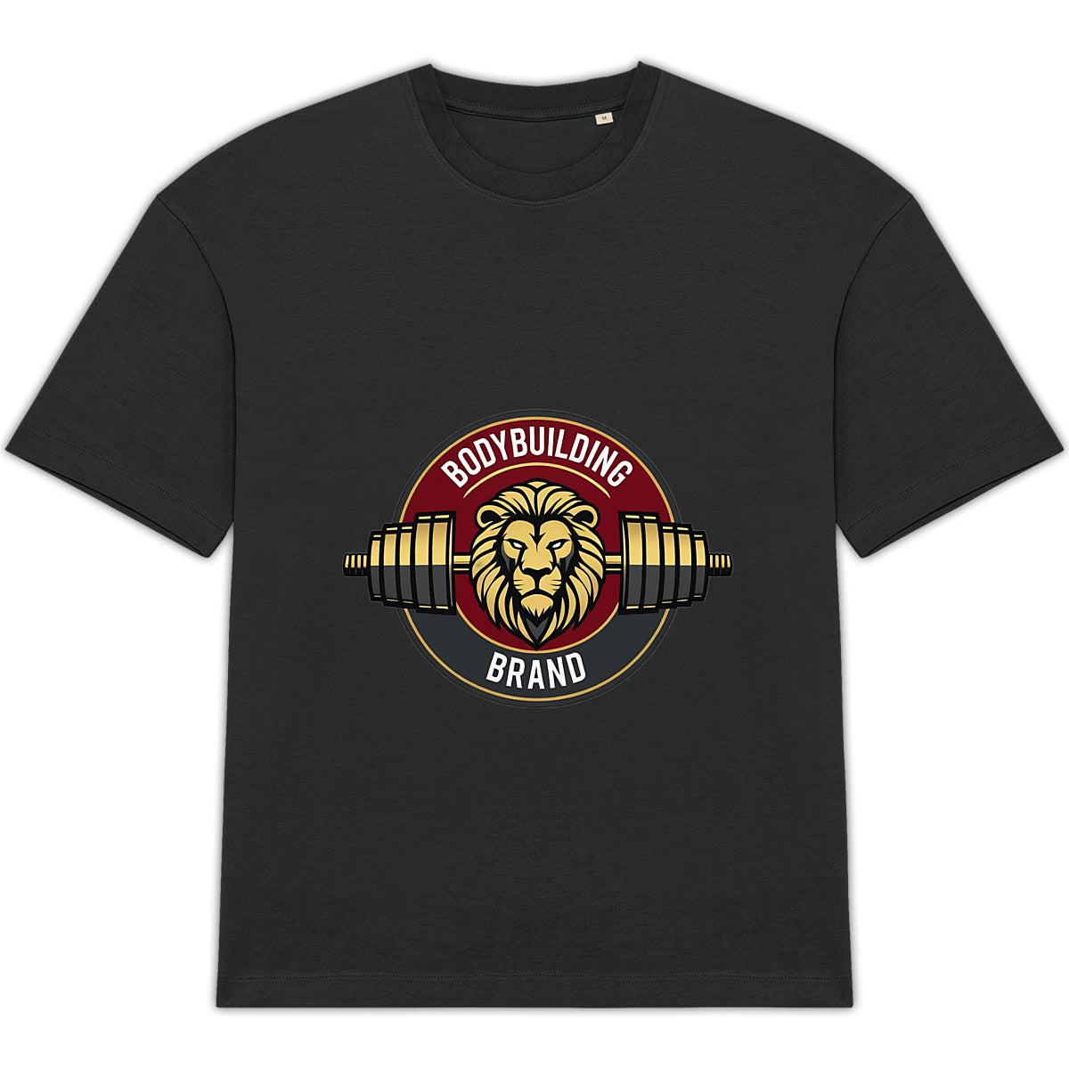 T-Shirt Oversized Edition Zodiaque King Lion - face_3