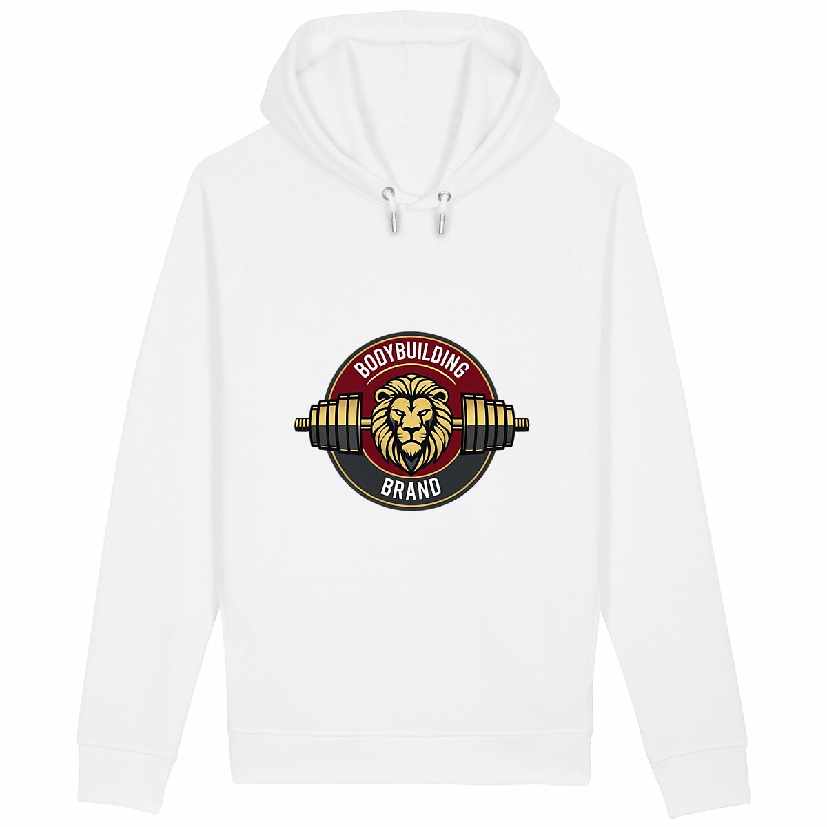 Hoodie Edition Zodiaque King Lion - face_blanc