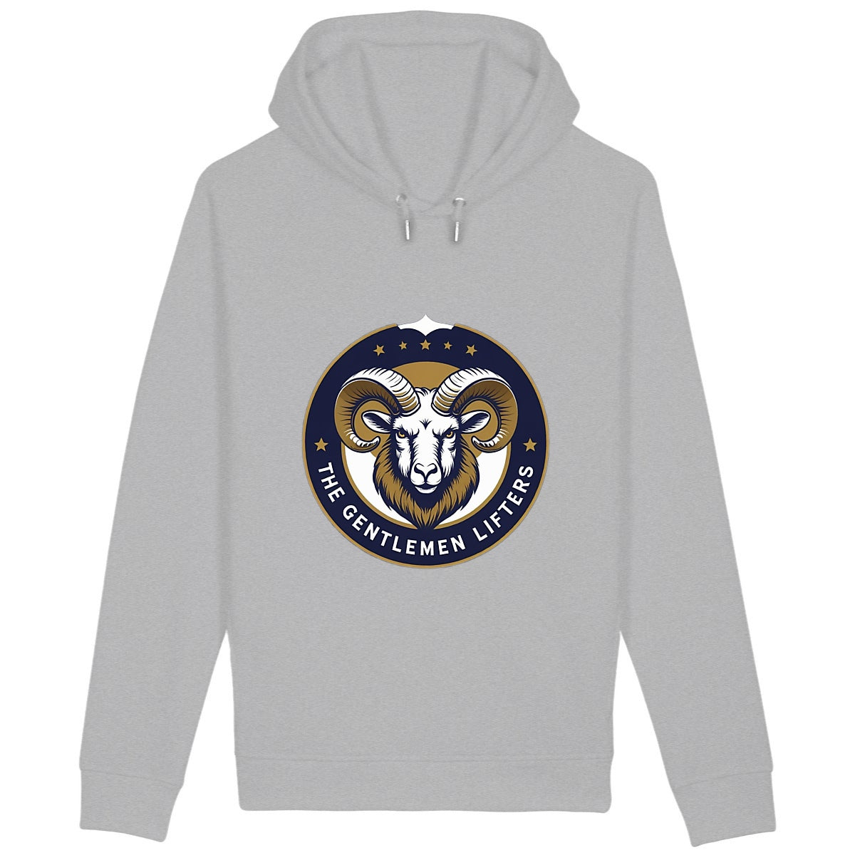 Hoodie Edition Zodiaque Bélier Déterminé - face_gris