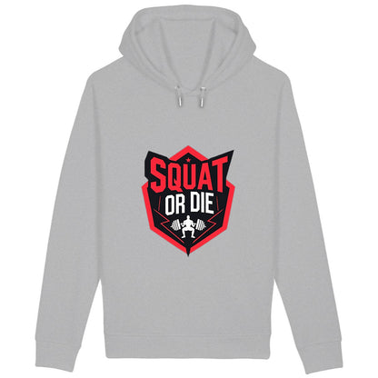 Hoodie Squat Or Die - face_gris