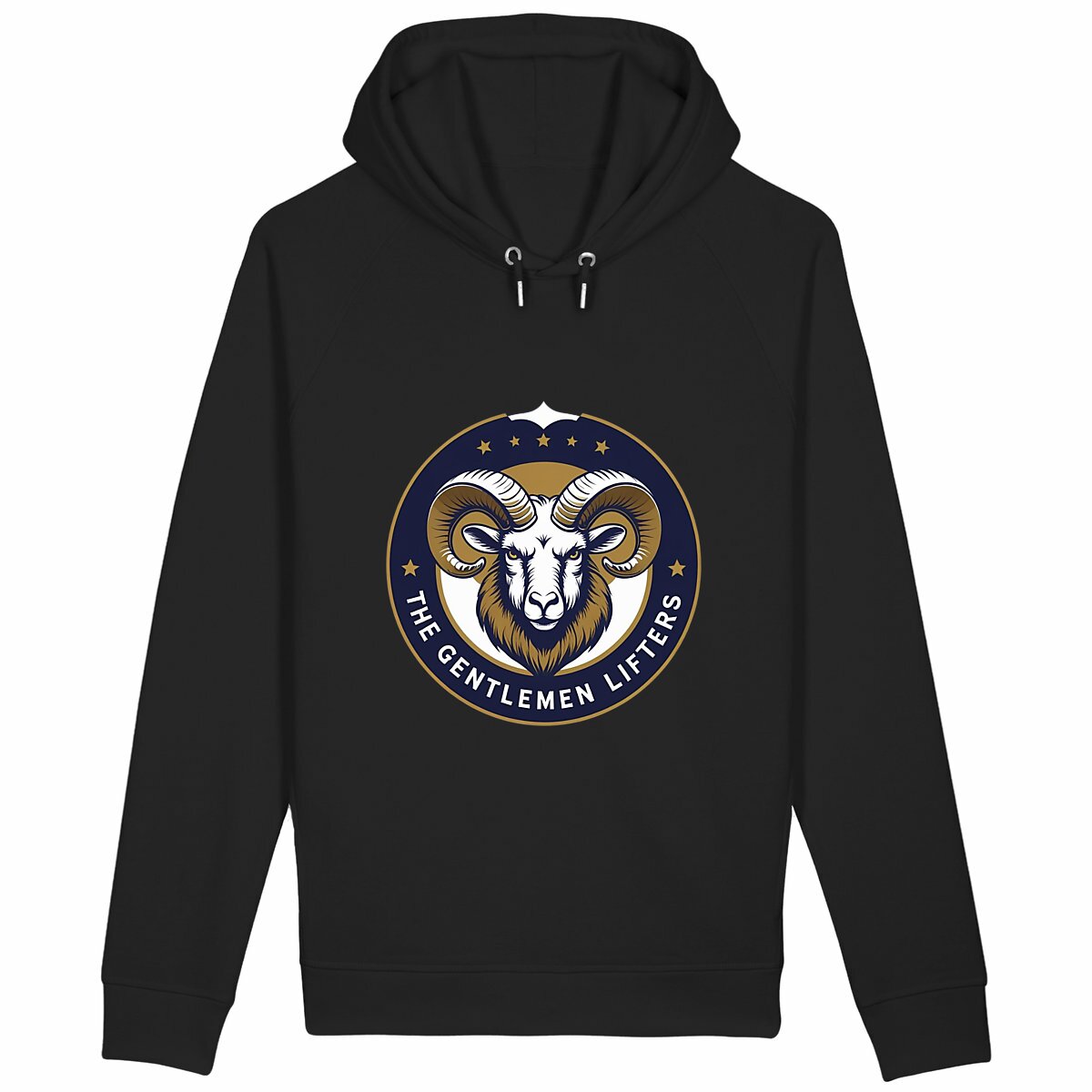 Hoodie Edition Zodiaque Bélier Déterminé - face_noir